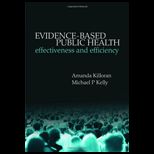Evidence Based Public Health Effectiveness and Efficiency