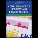 Comp. Guide to Security and Privacy Metrics