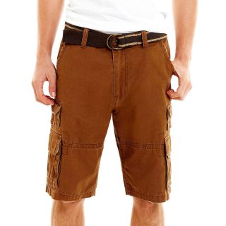 Plugg Treviso Cargo Shorts, Copper Treviso, Mens