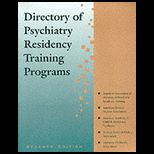 Directory of Psych. Residency Training Prog