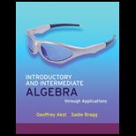 Intermediate Algebra Through Application   With MathXL