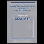 Diagnostic and Statistical Manual of Mental Disorders DSM IV TR