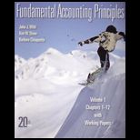 Fundamentals Accounting Principles, Volume 1 Chapter 1 12   With Access