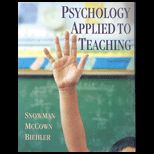 Psychology Applied to Teaching  Text Only