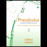 Precalculus  Concepts Through Functions.  Text Only