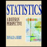 Statistics  A Bayesian Perspective / With 3 Disk