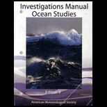 Ocean Studies Investigation Man. 2012 13