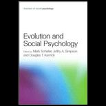 Evolution and Social Psychology