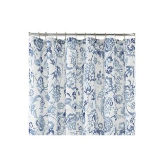 LIZ CLAIBORNE Eden Shower Curtain, Blue
