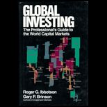 Global Investing  The Professionals Guide to the World Capital Markets