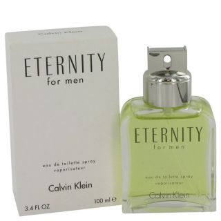 Eternity for Men by Calvin Klein EDT Spray (Tester) 3.4 oz