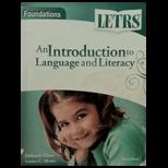 Intro. to Language and Literacy   With Dvd