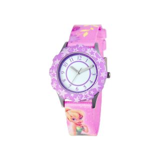 Disney Tinker Bell Tween Pink Strap Watch, Girls