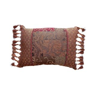 Croscill Classics Catalina Red Oblong Decorative Pillow