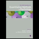 Sage Handbook Quantitative Methods Psychol.