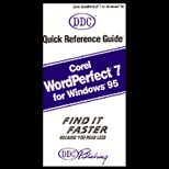 Quick Reference for WordPerfect 7 for Windows 95