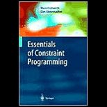 Essentials of Constraint Programming