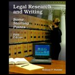 Legal Research and Writing  Some Starting Points