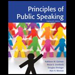 Principles of Public Speaking Text Only