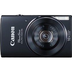 Canon PowerShot ELPH 150 IS 20MP 10x Opt Zoom Digital Camera   Black