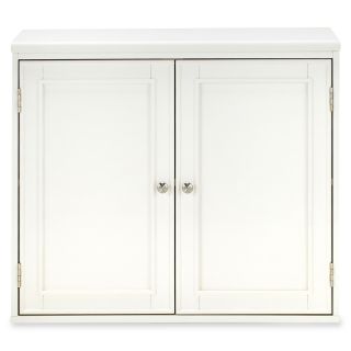 Create Your Space 2 Door Storage Cabinet, White