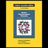 Modern Physical Organic Chemistry   Solution Manual
