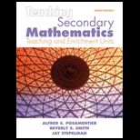 Teaching Secondary Mathematics  Techniques and Enrichment Units