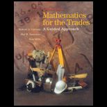 Mathematics for the Trades   With CD (Canadian)