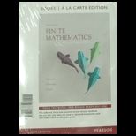 Finite Mathematics and Its Application (Looseleaf)