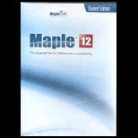 Maple 12 Student Edition CD (Software)