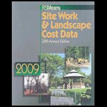 Means Site Work and Landscape Cost Data, 09