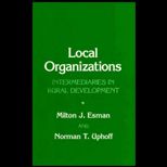 Local Organizations  Intermediaries in Rural Development
