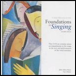 Foundations in Singing   2 Audio CDs