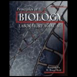 Principles of Biology Lab. Manual