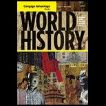 World History, Cengage Advantage Edition