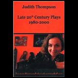 Judith Thompson Late 20th Century Plays 1980 2000 (Canadian)