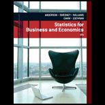 Statistics for Business and Economics Text Only