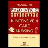 Manual of Paediatric Intensive Care