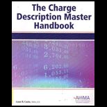 Charge Description Master Handbook