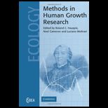 Methods in Human Growth Research