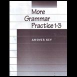 More Grammar Practice 1 3
