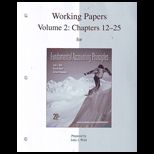 Fundamentals Accounting Principles   Working Papers, Volume 2 Chapter 12 25
