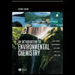 Introduction to Environmental Chemistry