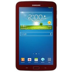 Samsung Galaxy Tab 3 Tablet (7 inch, Red) with Samsung Cover