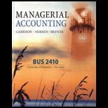 Managerial Accounting (Custom)