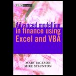Advanced Modeling in Finance using Excel and VBA   With CD
