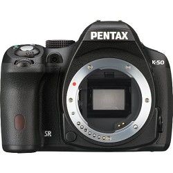 Pentax K 50 Black 16MP Digital SLR Camera   Body Only