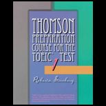 Thomson Prep. Course for Toeic Test, Book 1