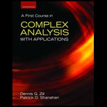 First Course in Complex Analysis with Applications