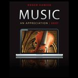 Music  Appreciation, Brief   With 5 CDs and Access